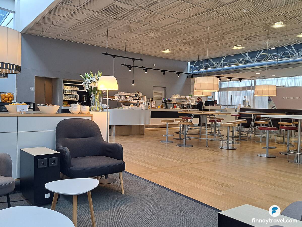 Aspire Lounge at Helsinki Airport (Gate 13)